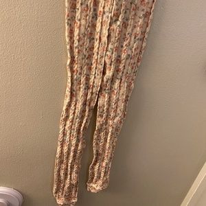 Patterned Free People Footless Tights